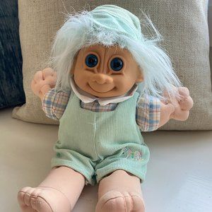 Troll Kidz 1990s plush sailor boy troll doll